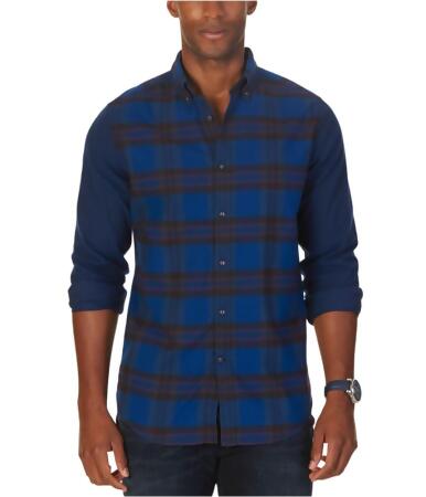 Nautica Mens Helmsman Button Up Shirt - M