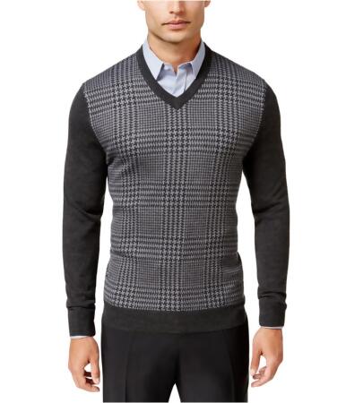 Club Room Mens Merino Wool Knit Sweater - L