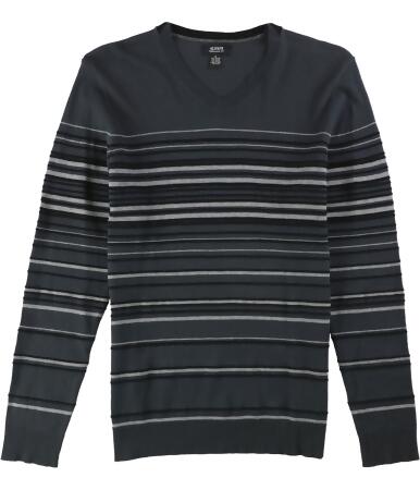 Alfani Mens Striped Knit Sweater - M