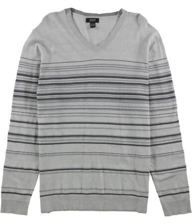 Alfani Mens Striped Knit Sweater - L