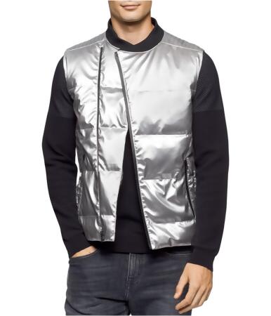Calvin Klein Mens Solid Quilted Vest - XL