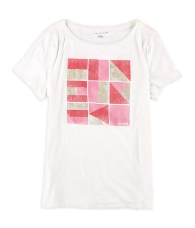 Tommy Hilfiger Womens Florance Flag Graphic T-Shirt - L