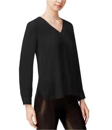 Bar Iii Womens Sheer High-Low Pullover Blouse - XL