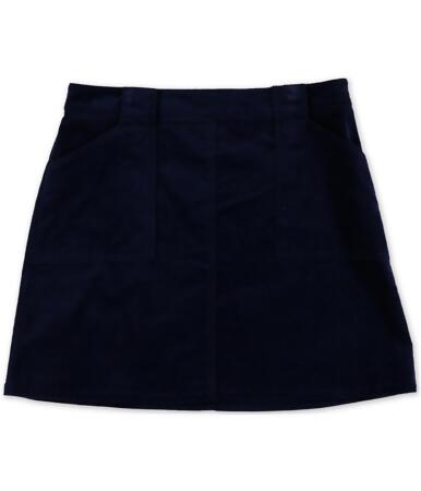 Maison Jules Womens Soft Solid A-Line Mini Skirt - 4