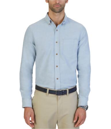 Nautica Mens Anson Textured Button Up Shirt - XL