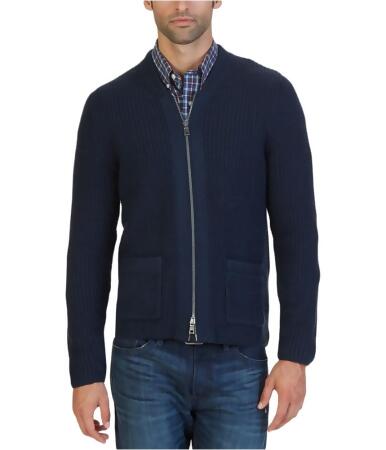 Nautica Mens Shawl Collar Zipped Cardigan Sweater - S