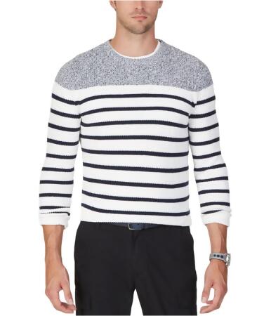 Nautica Mens Breton Pullover Knit Sweater - L