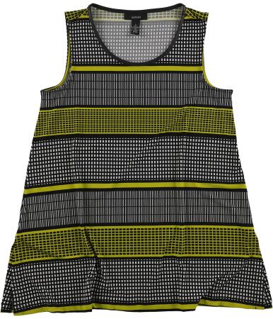 Alfani Womens Geometric Tank Top - S