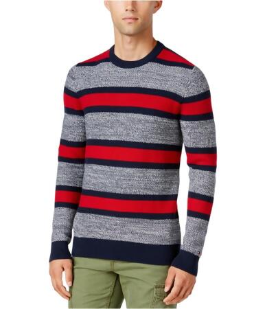 Tommy Hilfiger Mens Trey Stripe Knit Sweater - 2XL