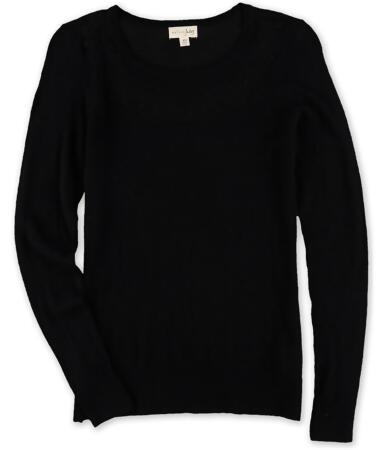 Maison Jules Womens Illusion Knit Sweater - XXS