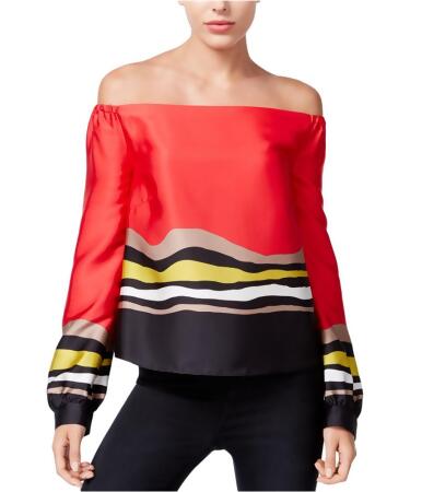 Rachel Roy Womens Striped Pullover Blouse - 4