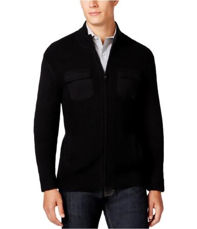 Alfani Mens Damon Texture Cardigan Sweater - S