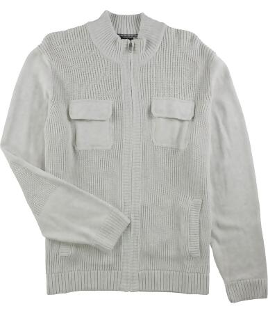 Alfani Mens Damon Texture Cardigan Sweater - 2XL