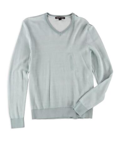 Michael Kors Mens Tuck Stitch Pullover Sweater - L