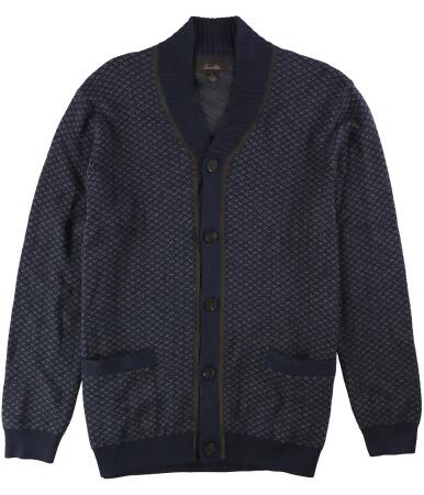 Tasso Elba Mens Knit Cardigan Sweater - L