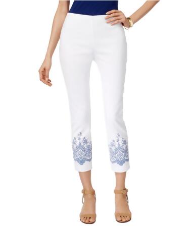 Karen Kane Womens Printed Crop Casual Trousers - 10