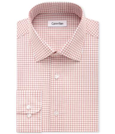 Calvin Klein Mens Steel Preformance Button Up Dress Shirt - 18