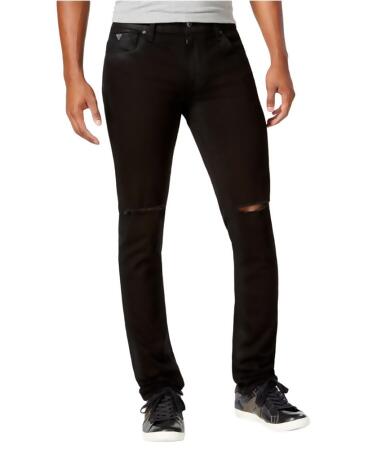 Guess Mens Ripped Skinny Fit Jeans - 40