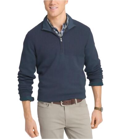 Izod Mens Hyannis Duel-Textrured Knit Sweater - S