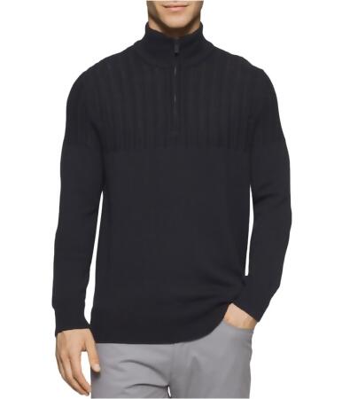 Calvin Klein Mens Multi-Textured Knit Sweater - S