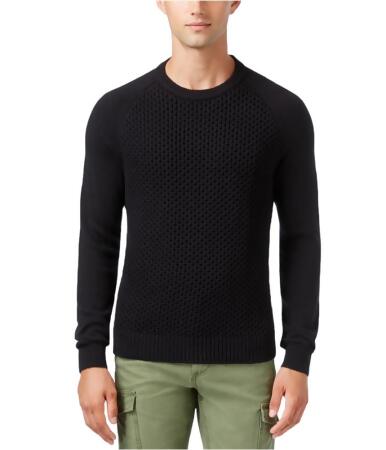 Tommy Hilfiger Mens Textured Pique Knit Sweater - S