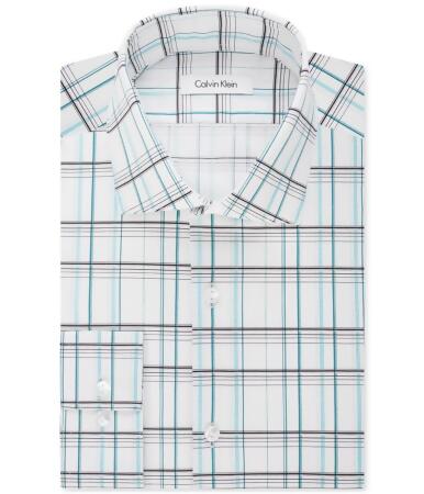 Calvin Klein Mens Infinite Stretch Button Up Dress Shirt - 15 1/2