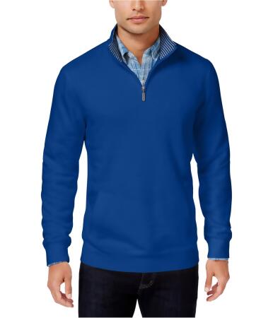 Club Room Mens Quarter-Zip Knit Sweater - S