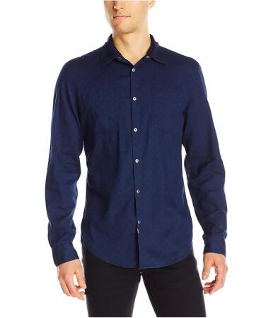 Calvin Klein Mens Long Sleeve Button Up Shirt - M