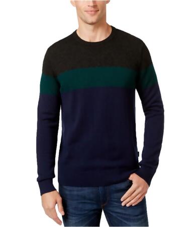 Michael Kors Mens Striped Pullover Sweater - L