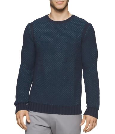 Calvin Klein Mens Textured Knit Sweater - M