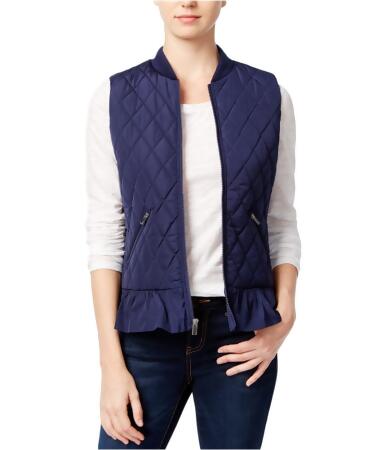 Maison Jules Womens Full Zip Quilted Vest - XS