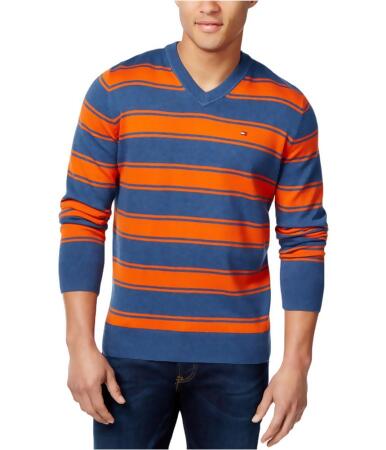 Tommy Hilfiger Mens Striped Pullover Sweater - S