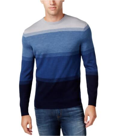 Club Room Mens Colorblocked Pullover Sweater - S