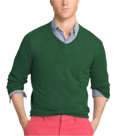 Izod Mens V-Neck Pullover Sweater - L