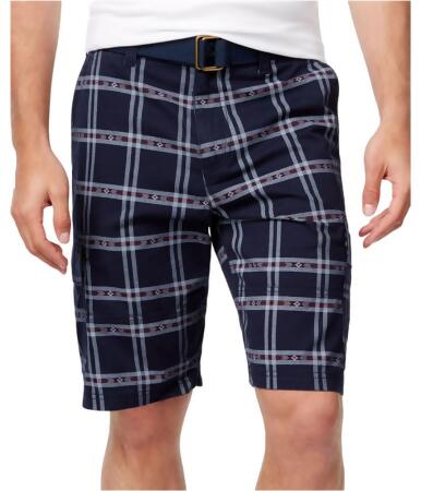 American Rag Mens Southwest Plaid Casual Cargo Shorts - 32