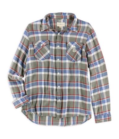 Ralph Lauren Mens Plaid Button Up Shirt - S
