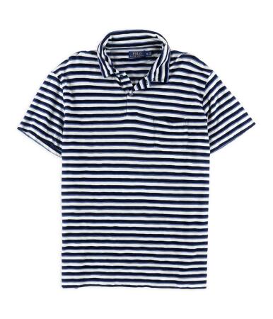 Ralph Lauren Mens Striped Rugby Polo Shirt - XL