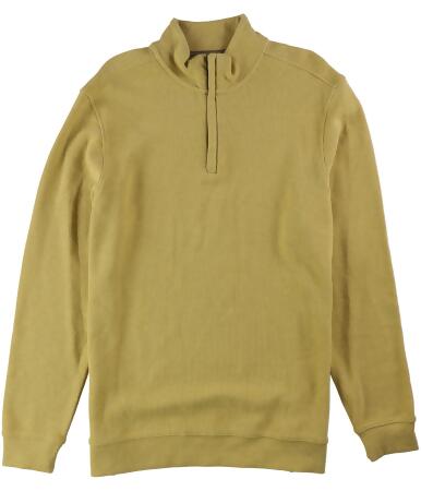 Tasso Elba Mens Quarter-Zip Pullover Sweater - M