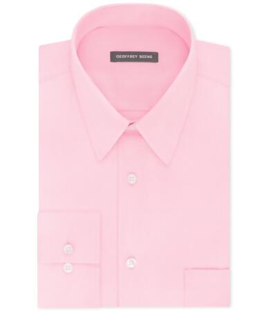 Geoffrey Beene Mens Bedford Button Up Dress Shirt - 16 1/2