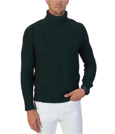 Nautica Mens Textured Pullover Sweater - L