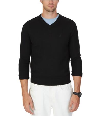Nautica Mens Knit Pullover Sweater - L