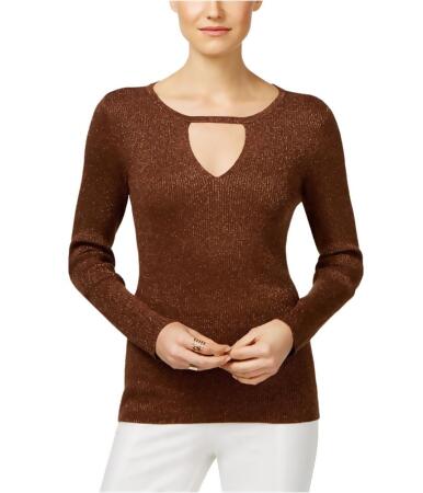 I-n-c Womens Long Sleeve Knit Sweater - L