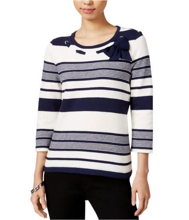 Maison Jules Womens Striped Basic T-Shirt - S