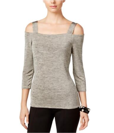 I-n-c Womens Heathered Pullover Blouse - XL