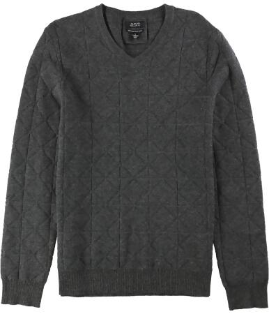 Alfani Mens V-Neck Wool Pullover Sweater - L