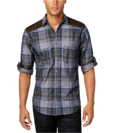 I-n-c Mens Long Sleeve Button Up Shirt - XL