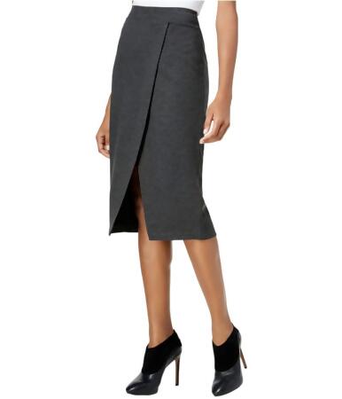 Kensie Womens Faux Wrap Pencil Skirt - S