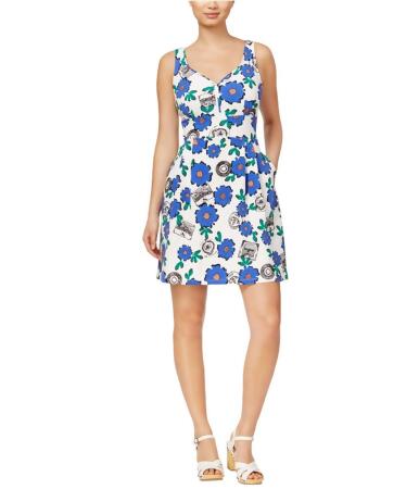 Maison Jules Womens Flare Sundress - XXS