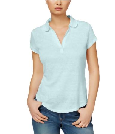 Maison Jules Womens Eyelet Collar Polo Shirt - 2XL