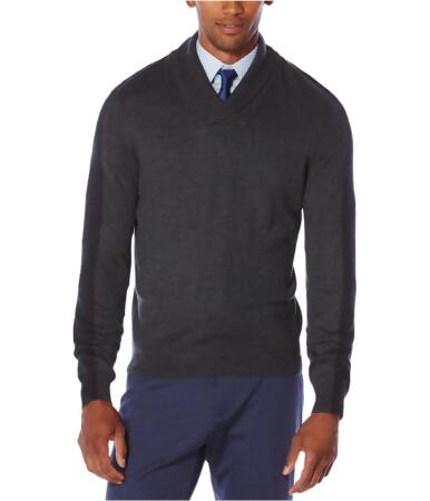 Perry Ellis Mens Jacquard Shawl Sweater - XL